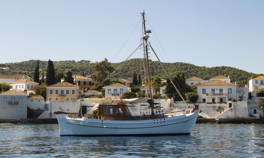 Spetses Private Day Trips On Board Traditional Wooden Kaiki