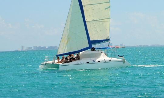 Wildcat 350 Sailing Catamaran for Rent in Punta Sam, Cancun