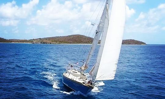 Ultimate Day Sailing Charter Onboard 40' Baba Sailboat in St. Thomas