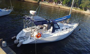 Monocasco Bruce Farr 38 Cruising listo para alquilar en Río de Janeiro, Brasil