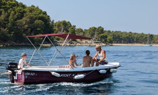 Rent the 16' VEN 501 AS Powerboat in Milna