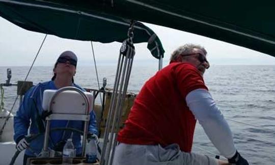 Sailing Lesson in Little River, South Carolina