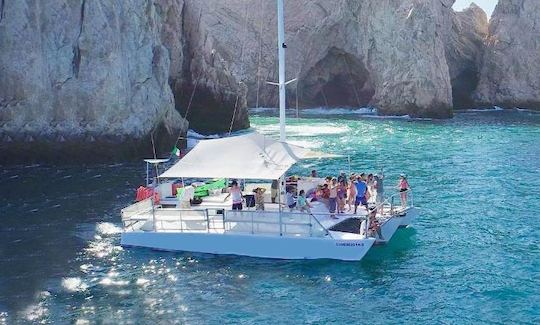 Trimarán privado de 42 pies con todo incluido en Los Cabos