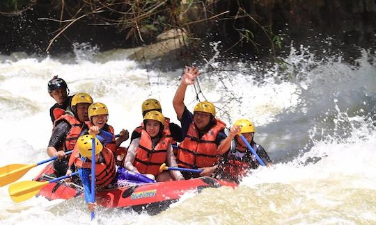 Fun Rafting Trip in Asahan River, Indonesia