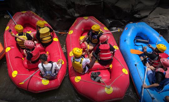 Viaje de rafting en aguas bravas de 1,5 horas en Lingsar