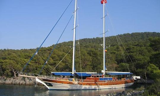 Location de goélettes à voile de 36 minutes à Muğla, en Turquie !