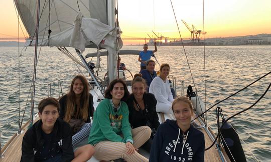 Hanse 470e Lisbon Sunset Sail (with Portuguese wine and appetizers)