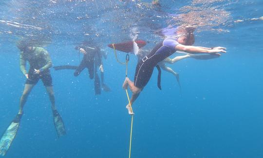 Cours d'apnée PADI à Quepos, au Costa Rica !