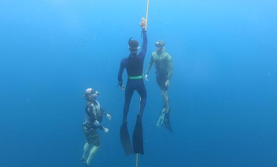 Cours d'apnée PADI à Quepos, au Costa Rica !