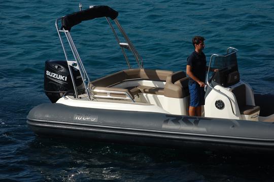 Barco BSC 70 elegance RIB en alquiler en Villasimius