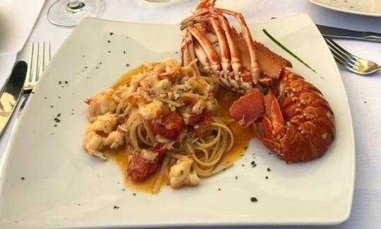 Paseo en barco y comida a la Conca del Sogno en Positano