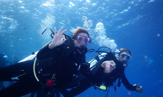 Crystal Clear Water Diving Lessons on the Mediterranean Sea! Training & Lessons!