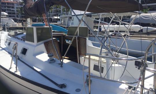 Barco à vela Lancer 36 para 8 passageiros em Puerto Vallarta