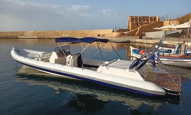 Hire 34' Cobra Royal in Chania Old Port