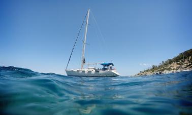 Sunset Sailing Trip in Kavala aboard the Dufour 45 Classic Sailboat