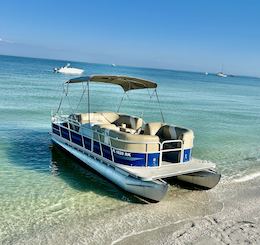 Bentley Pontoon Rental in Holmes Beach, Florida