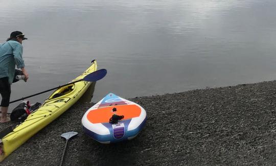 Location de kayak sur les magnifiques lacs de Victoria, en Colombie-Britannique