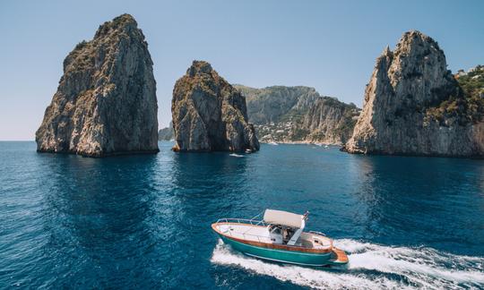 Motor Boat Gozzo Jeranto 900 Open in Sorrento, Italy