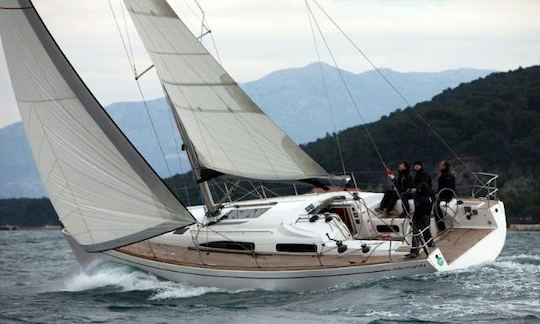 Charter the "Giordano Bruno" Salona 44 Sailing Yacht in Kaštel Gomilica, Croatia