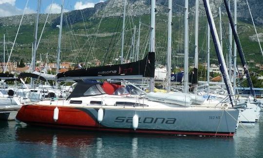 Charter the "Red Zeppelin" Salona 37 Sailing Yacht in Kaštel Gomilica, Croatia