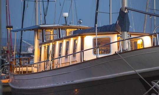 Charter the "Cosmos" Traditional Motor Sailer in Kallithea, Greece