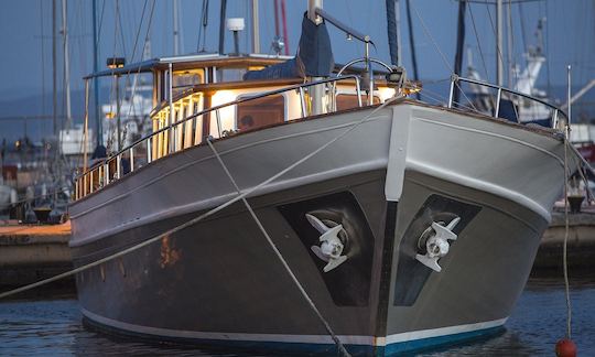 Charter the "Cosmos" Traditional Motor Sailer in Kallithea, Greece