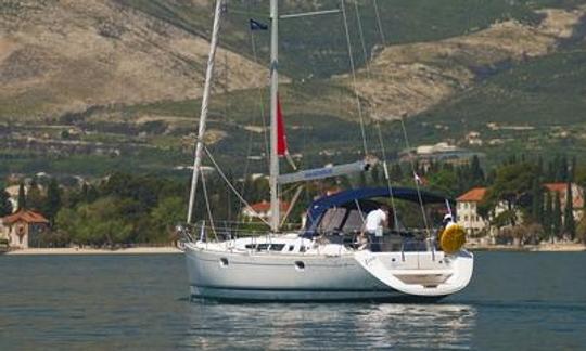 Chater the “Live” Jeanneau Sun Odyssey 49 Sailing Yacht in Kastel Gomilica, Croatia