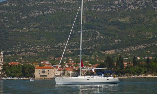 Chater the “Live” Jeanneau Sun Odyssey 49 Sailing Yacht in Kastel Gomilica, Croatia