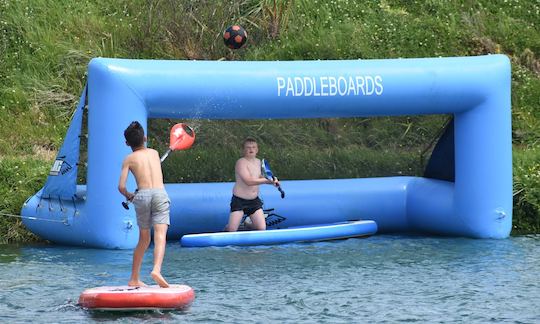 Hire a Stand Up Paddleboard in Foxton, Paddle, Life Jacket and Leg Rope all included