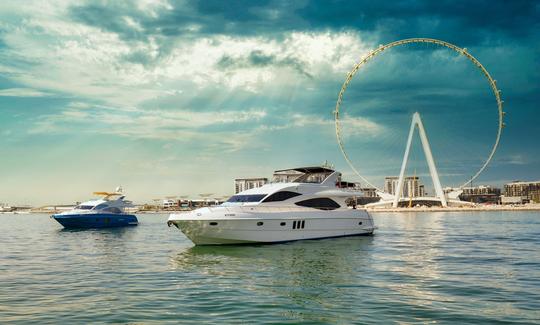 77ft Cruising Dubai Ain Wheel View