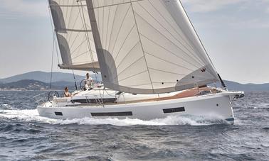 Charter the 49ft "Sventola" Sun Odyssey 490 Sailing Yacht in Nettuno