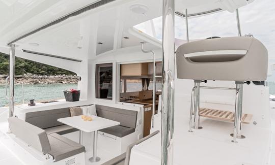 Charter 40ft "Manik" Lagoon 40 Sailing Catamaran In Nettuno, Italy