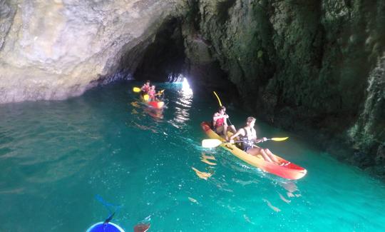 Aventura de caiaque em Albufeira, Faro!