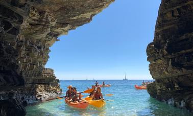 Incroyable visite guidée en kayak et aventure dans les grottes : plongée en apnée, kayak et plus encore !