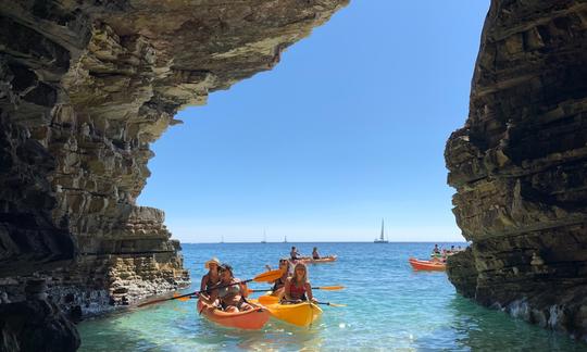 Incroyable visite guidée en kayak et aventure dans les grottes : plongée en apnée, kayak et plus encore !