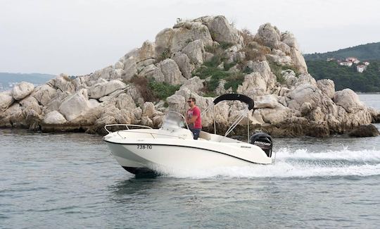 Quicksilver 505 Activ Aberto para Alugar em Trogir e Split, Croácia