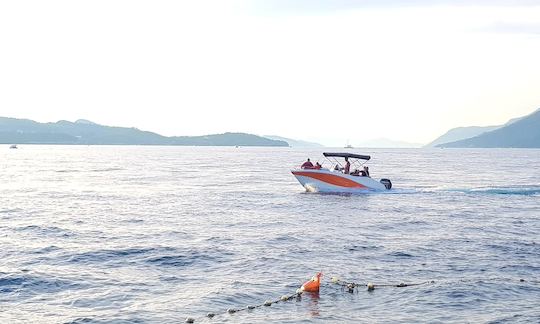 Barracuda 545 Daily Excursions to Dubrovnk islands, Skipper Included