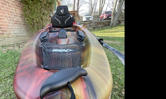 One person Pelican kayak in Stamford, Connecticut