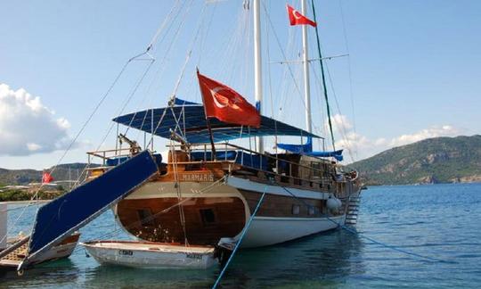 C. TANER This Wonderful Deluxe Gulet Yacht is 25.m Long and for 16 People