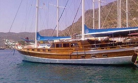 C. TANER This Wonderful Deluxe Gulet Yacht is 25.m Long and for 16 People