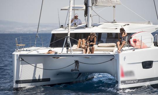 Lucia 40 Fountaine Pajot Cruising Catamaran Rental in Marsala, Sicilia