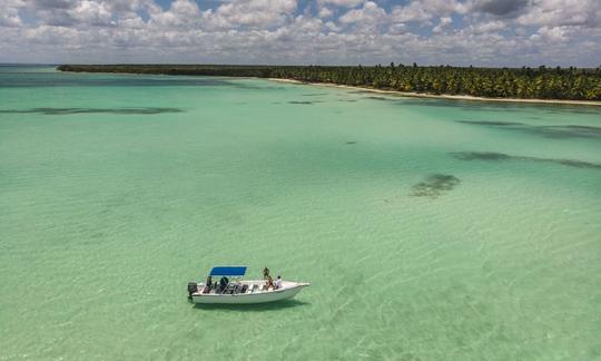 Private fast panga saona island