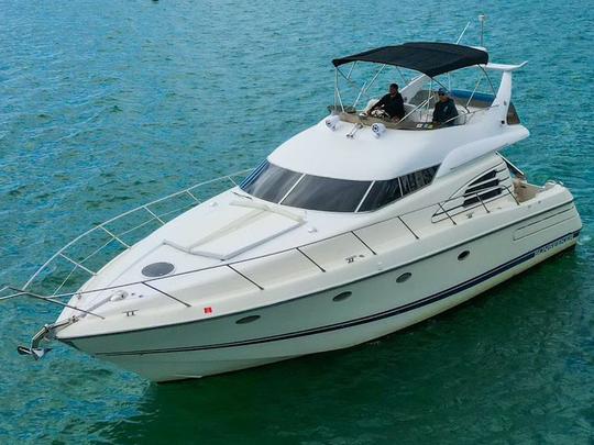 Enjoy Miami In 50FT SUNSEEKER MANHATTAN!