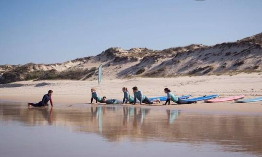 Cours de surf à Vila Nova de Milfontes