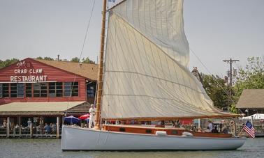 Expérience de navigation historique relaxante à St. Michaels, dans le Maryland - Demi-Day Sail