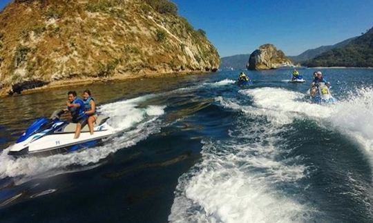 Aventura guiada de jet ski SeaDoo em Puerto Vallarta