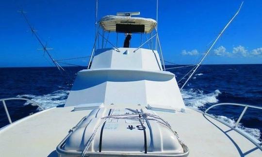 Charter de pesca en alta mar de día completo con el programa «Angler Management» en las Islas Turcas y Caicos