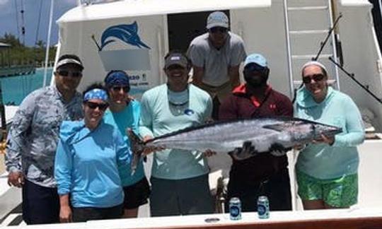 Charter de pesca en alta mar de día completo con el programa «Angler Management» en las Islas Turcas y Caicos