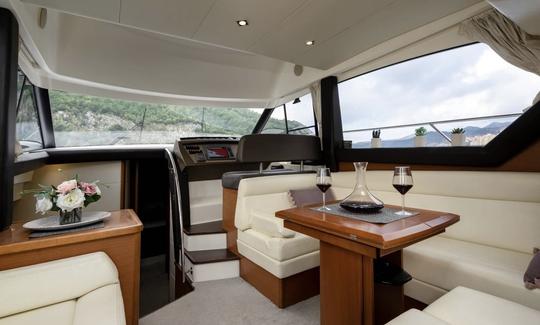 Cruzeiro de iate de luxo Jeanneau Prestige 400 Fly em Dubrovnik