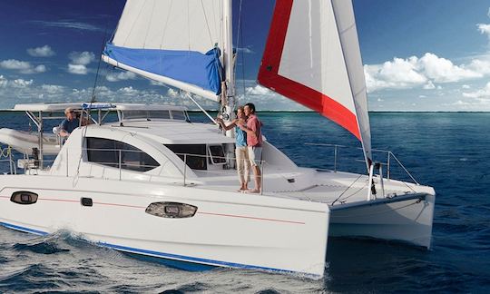 Leopard 384 Sailing Catamaran Rental in Nikiti, Greece